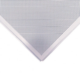 Knauf Armstrong Orcal BP9685 Metal Tegular Lay-In Microperforated 600mm x 600mm Ceiling Tiles - Box of 16 tiles