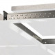 Rockfon Tropic A24 600mm x 600mm Board Edge Ceiling Tiles - Box of 24