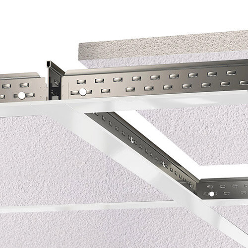 Zentia Arena Board Edge Ceiling Tiles 600mm x 600mm - Box of 16