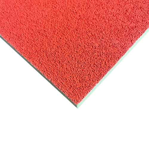 Zentia Aruba Red 600mm x 600mm Board Edge Ceiling Tiles - Box of 16