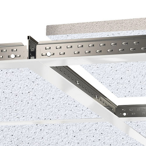 Zentia Mezzguard Board Edge Ceiling Tiles 600mm x 600mm - Box of 16